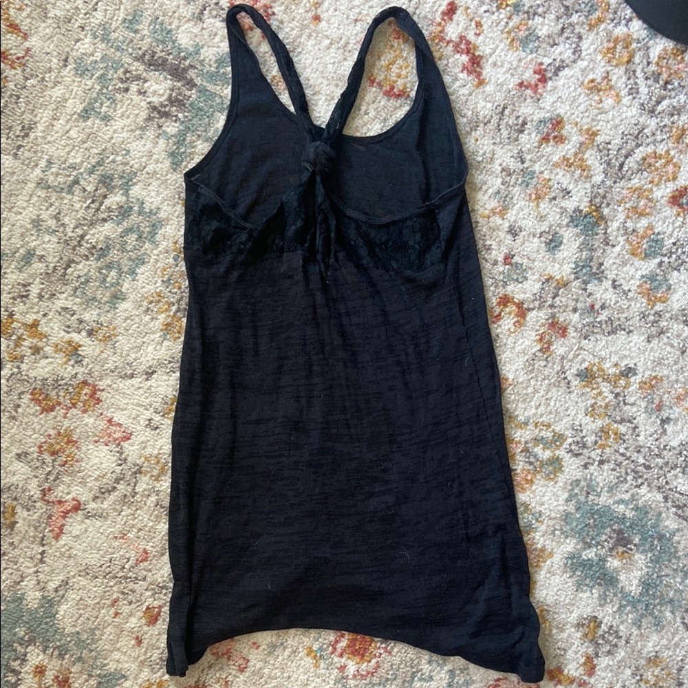 OP Black Racer Back Swim Coverup
